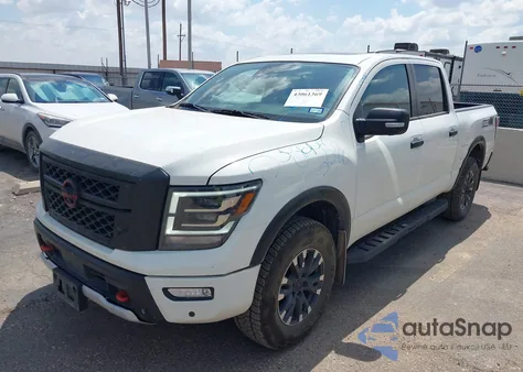2024 Nissan Titan Pro-4X 4X4 из США, поврежденный, VIN 1N6AA1ED7RN113718